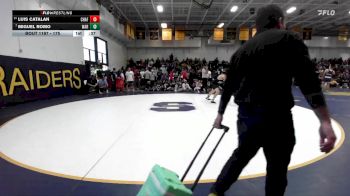 175 lbs Cons. Round 1 - Miguel Romo, Warren vs Luis Catalan, Chaffey