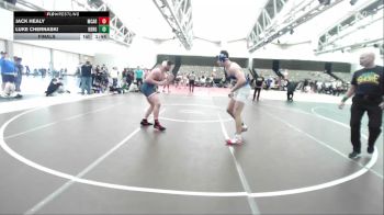 184-H lbs Final - Jack Healy, Mac Arthur vs Luke Chernaski, Kellenberg