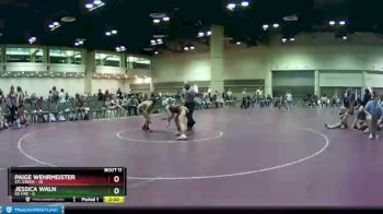 138 lbs Round 3 (10 Team) - Paige Wehrmeister, STL Green vs Jessica Waln, SD Fire