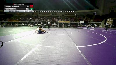 157 lbs Round Of 32 - Thomas Freeman, Ohio State vs Ezekiel Lara, Menlo