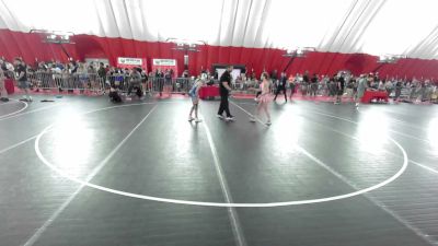 95 lbs Champ. Round 3 - Jaelyn Anderson, Nebraska Wrestling Academy vs Myrra Bukowiecki, Alpena Wrestling Club