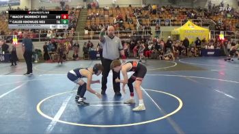 80 lbs Quarterfinal - Caleb Knowles NE3, Tallmadge vs Macoy Morency SW1, Anderson Youth Wrestling