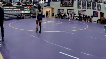 105 lbs Semis & 1st Wb (8 Team) - Gaby Luper, Lumpkin Co. vs Aleena Clark, Long County