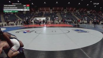 149 lbs Cons. Round 3 - Keyaun Bradford, Cornerstone vs Evan Hemmeter, CumberlandKY