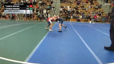 130 lbs Cons. Round 2 - Thomas Vanasek, New Prague Wrestling vs Connor Gertner, TMB/WWG Panther Wrestling