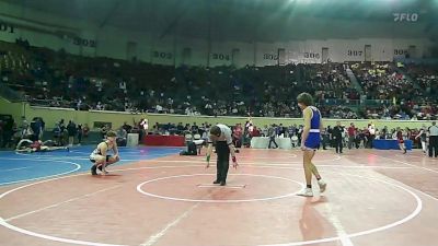 133 lbs Round Of 32 - GRAEDEN DEMARIO, Deer Creek Middle School vs Asher Davidson, Union