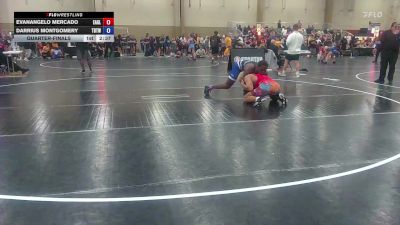 190 lbs Quarterfinal - Evanangelo Mercado, Eagle Wrestling Club vs Darrius Montgomery, Tampa Bay Tigers Wrestling