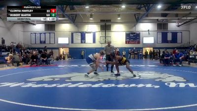 175 lbs Semifinal - Clontia Hartley, D`Iberville High School vs Robert Martin, Vancleave High School