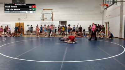 145-154 lbs Cons. Round 2 - Lincoln Riemer, Lake Zurich High School vs Jacob Wright, Gateway Science Academy