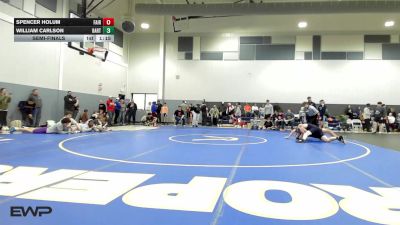 155 lbs Semifinal - Spencer Holum, Fairland Owls vs William Carlson, Bartlesville High School