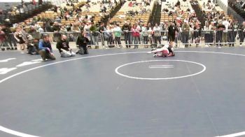 94 lbs Champ. Round 1 - Keagan Hastwell, Club Not Listed vs Jonathan Duval, Glens Falls Youth Wrestling
