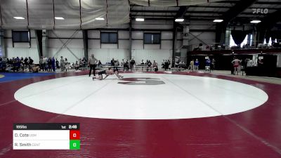 165 lbs Consi Of 16 #2 - Derek Cote, Southern Maine vs Reece Smith, Centenary