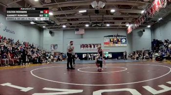 138 lbs Semis & 1st Wb (8 Team) - Garrett Runions, Desoto Central vs Colton Rodgers, Saltillo High School