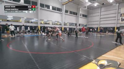 145 lbs Consolation - Awais Khan, Mahwah vs Logan Santelli, Stroudsburg