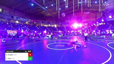 144 lbs Consi Of 8 #2 - Gavin Cheek, Nebraska Elite vs Cooper Ritz, Kearney Matcats