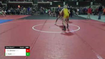 116 lbs Cons. Round 7 - Duane Zamora, Moses Lake Wrestling Club vs Zayden Stahl, North Big Horn Rams Wrestling