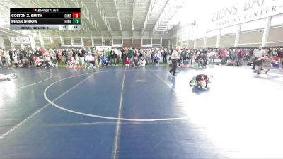 69 lbs Cons. Round 3 - Riggs Jensen, Gunnison Valley vs Colton Z. Smith, Top Notch Wrestling Club