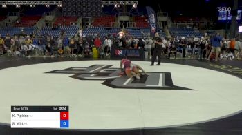 122 lbs Rnd Of 16 - Kira Pipkins, New Jersey vs Savannah Witt, Pennsylvania