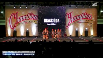 Liberty All Stars - Black Ops [2025 L3 Junior - D2 Day 2] 2025 Champion Cheer and Dance Grand Nationals