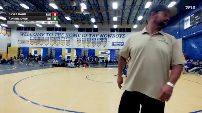 113 Gold 1st Place Match - Kyle Manzi, Wakulla Hs vs Jayme Jones, Camden