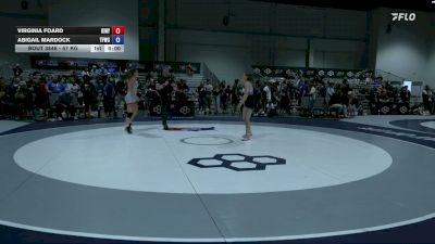 57 kg Cons. Sub-quarters - Virginia Foard, King/Nyac vs Abigail Mardock, The Factory Wrestling Club
