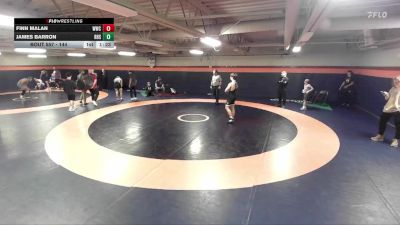 144 lbs Cons. Round 2 - Finn Malan, Wasatch Wrestling Club vs James Barron, Riverton High School