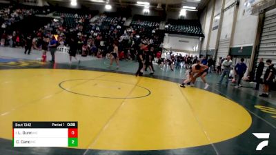 175 lbs Cons. Round 3 - Logan Dunn, SBL Warriors vs Cesar Cano, Bryan Youth Wrestling