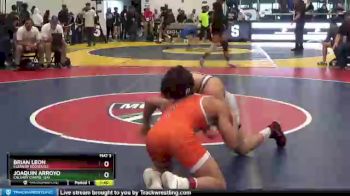 132 lbs Quarterfinal - Joaquin Arroyo, Calvary Chapel (sa) vs Brian Leon, Eleanor Roosevelt