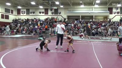 SPW-12 lbs Cons. Round 1 - Matteo Segura, Delaware County Wrestling Club vs Croix Ullom, Denver Wrestling Club