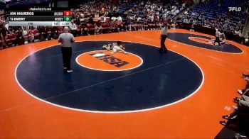 106 lbs Finals (8 Team) - Jon Higueros, Joliet (Catholic Academy) vs TJ Emery, Arlington Heights (Hersey)