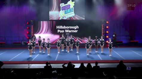 Hillsborough Pop Warner - Rec Cheer [2023 Show Cheer 1 Jr. Peewee Medium Day 4] 2023 Pop Warner National Cheer & Dance Championship