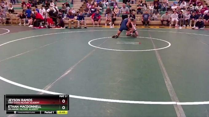 165 lbs Cons. Semi - Jeyson Ramos, First State Military Academy vs 