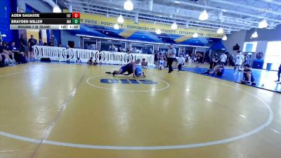 120 lbs Round 7 (8 Team) - Brayden Miller, Inner Champ WC vs Aden Sagasse, Team First Strike WC