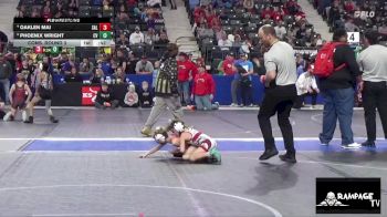 58 lbs Cons. Round 3 - Oaklen Mai, Salina vs Phoenix Wright, Caney Valley