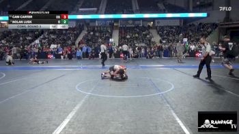 92 lbs Cons. Round 3 - Nolan Lusk, Falcon Empire vs Cam Carter, Columbus