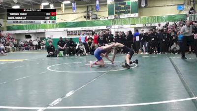 106 lbs Champ. Round 2 - Cohen Reer, Edison vs Luca Sodano, Dublin Jerome