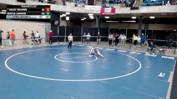 95 lbs Cons. Round 4 - Haley Richter, Heyworth vs Jhayla Lawson, Unattached