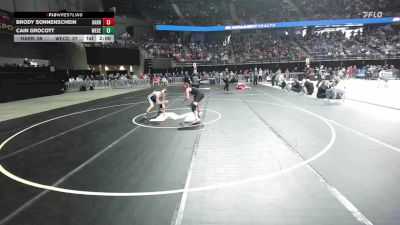 Champ. Round 1 - Karson Vessells, West Central vs Brady Meyer, Huron