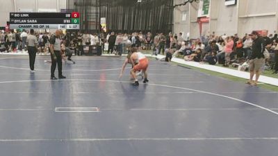 132 lbs Champ. Rd Of 16 - Bo Link, Immortal Athletics WC vs Dylan Saba, Black Fox Wrestling Academy