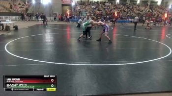 140 lbs Champ. Round 1 - Ian Hawn, Heritage Outlaws vs Blakely Smith, Williamson Co Wrestling Club