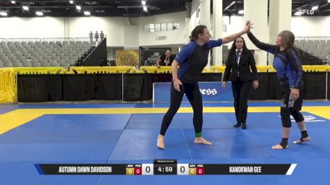 KANOKWAN GEE vs AUTUMN DAWN DAVIDSON 2025 World IBJJF Jiu-Jitsu No-Gi Championship