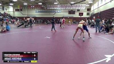 16UB-4 lbs Round 4 - Maxton Stevens, Sarbacker Wrestling Academy vs Wesley Northrup, McDominate Training Center