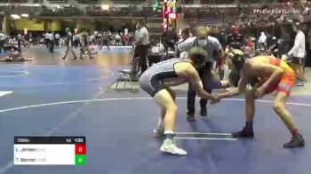 126 lbs Round Of 16 - Luke Jensen, Idaho Grizz vs Tucker Bonner, Cowa