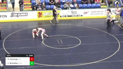 96 lbs Consi Of 16 #1 - Parker Jennings, Trinity vs Isaac Brambley, Chambersburg