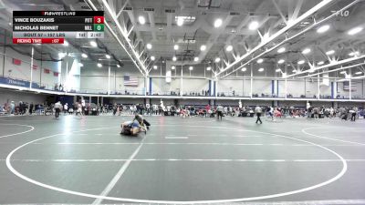 157 lbs Round Of 64 - Vince Bouzakis, Pitt - UnAttached vs Nicholas Bennet, Millersville