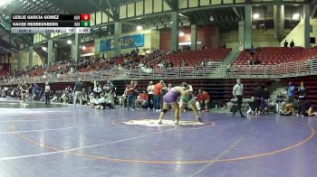 190 lbs Round 3 (3 Team) - Leslie Garcia Gomez, Grand Island JV vs Kacee Herredsberg, Smith Center HS