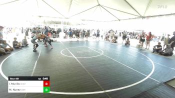 138 lbs Consi Of 32 #2 - Isaac Murillo, Chaparral HS vs Max Nunez, Cdm