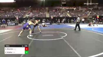 182 lbs Consi Of 8 #1 - Gauge Bloomer, Baker vs Carter Miethe, Spokane Wrestling