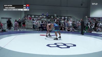 97 kg Cons. Quarters - Seth Nitzel, Blue Valley Southwest High School Wrestling vs Nick Stemmet, California Regional Training Center (CA RTC)