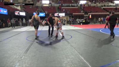 200 lbs Cons. Semi - George Sazama, Perham vs William Linn, Belgrade Little Guy